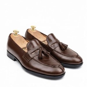 Classic Leather Tassel Loafers