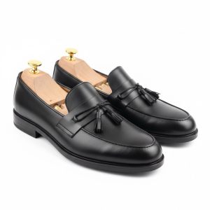 Leather Tassel Loafers