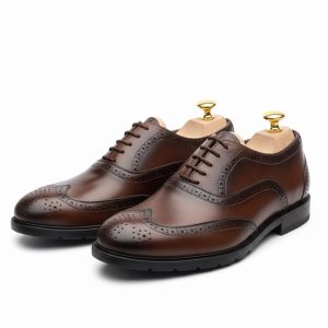 Hand-Burnished Wingtip Oxfords