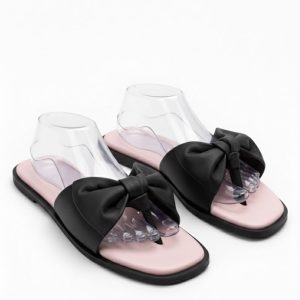 Bow Flat Thong Slide