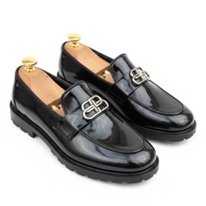 Luxe Patent Bit Loafers