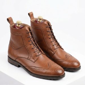 Wingtip Brogue Boots