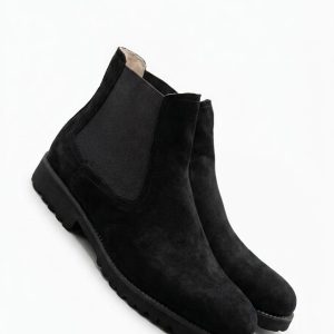 Suede Chunky Chelsea Boot
