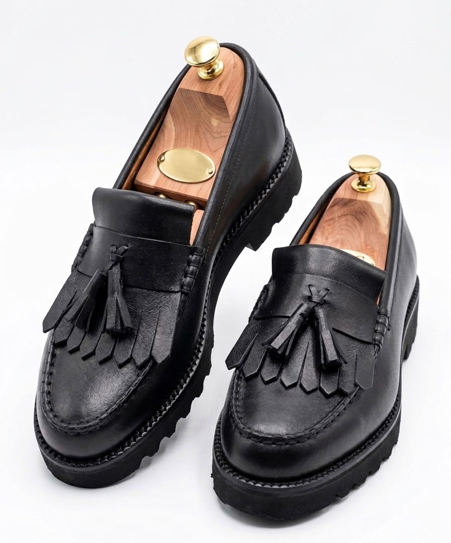 Kiltie Tassel Lug Sole Loafer