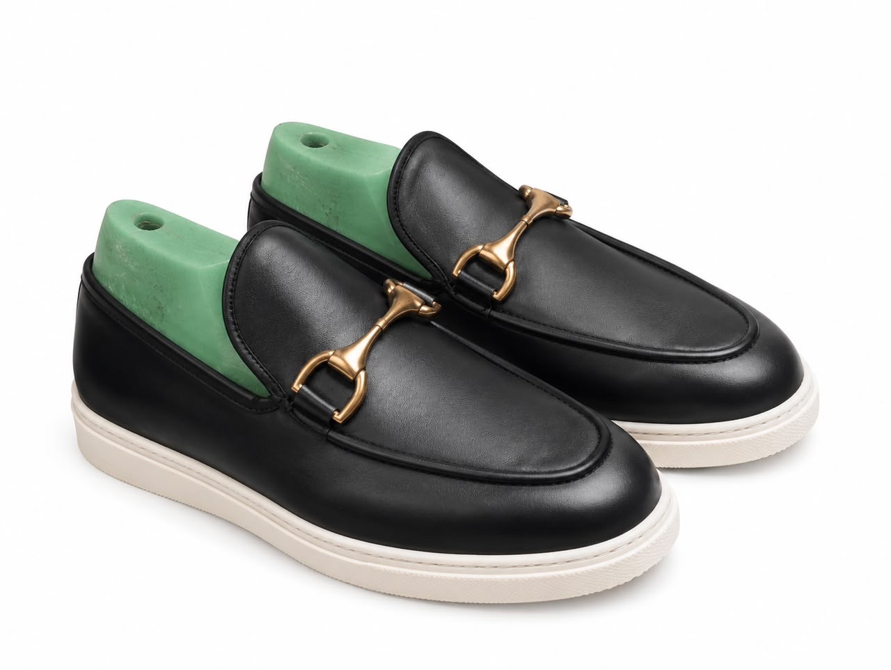 Croc-Embossed Horsebit Sneaker Loafer - Image 2