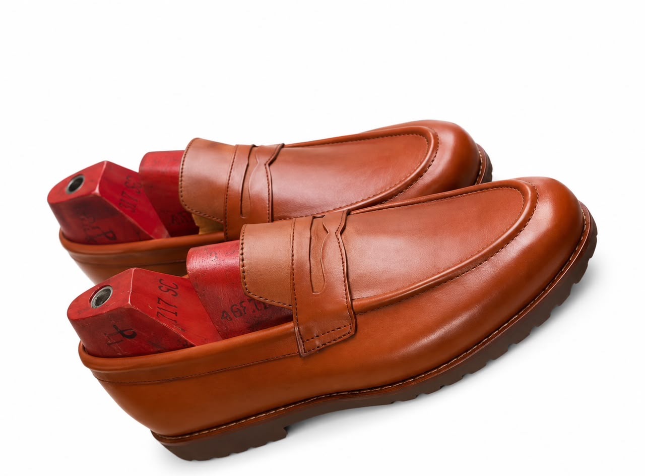 Tan Penny Loafer